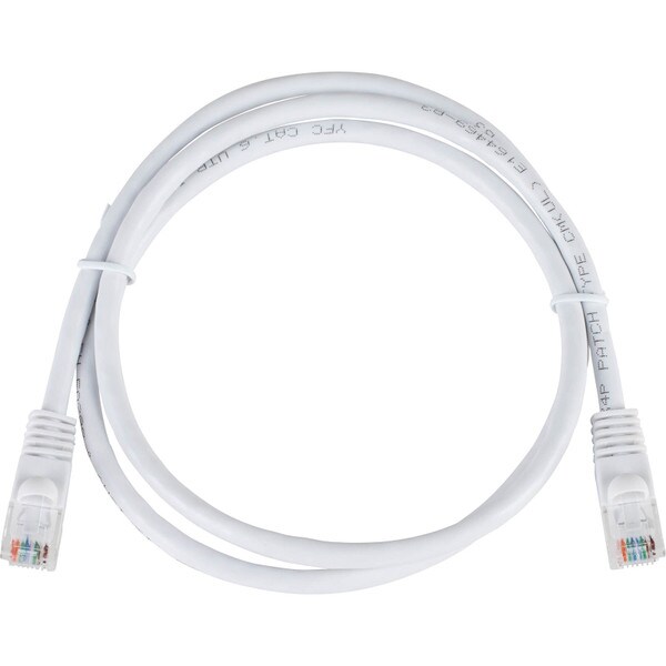 Main product image for CAT6 ETHERNET PATCH CABLE - 3 FT WHITE 69906